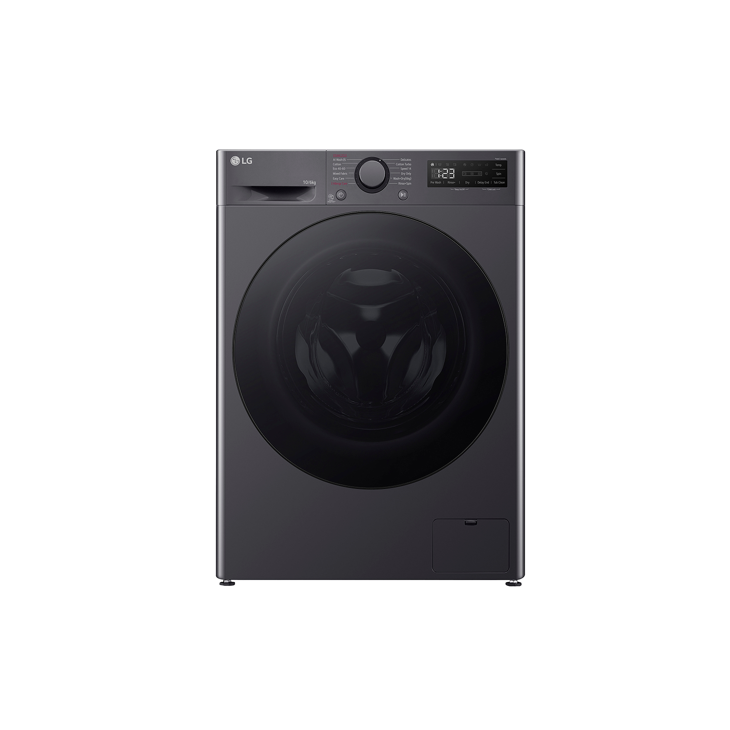 Lg Men's Grey Fwy606gbln1 Washer Dryer Install Size 10 - Image 8