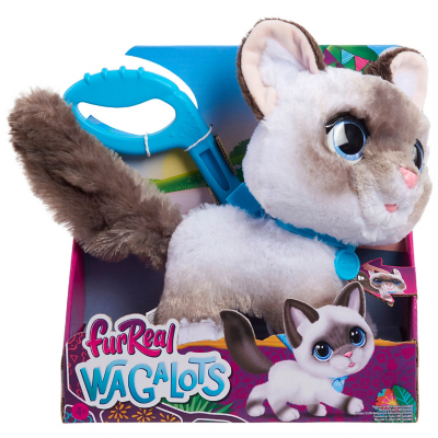 Walking Pet Kid Connection Toys Uk FurReal Wag-A-Lots Kitty
