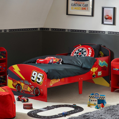 Disney Cars Lightning McQueen Toddler Bed