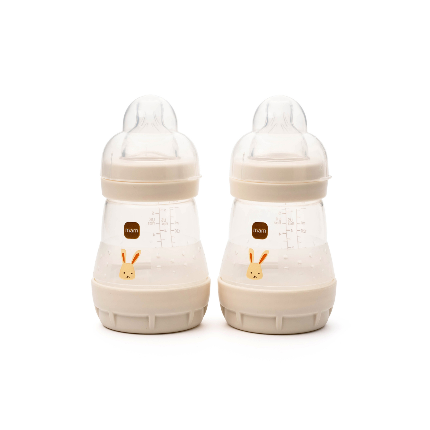 Mam Grey Easy Start 160Ml Bottle 2 Pack