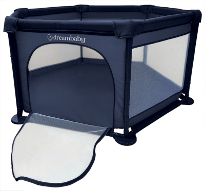 Dreambaby Explore Deluxe Padded Playpen - Navy