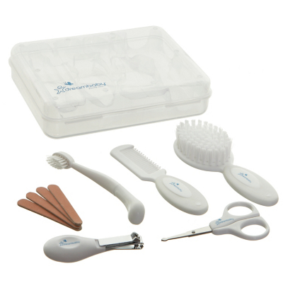 Dreambaby Essentials Deluxe (Ergo Handle) 10Pc Grooming Kit In