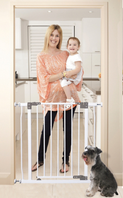 pressure fit stair gate asda