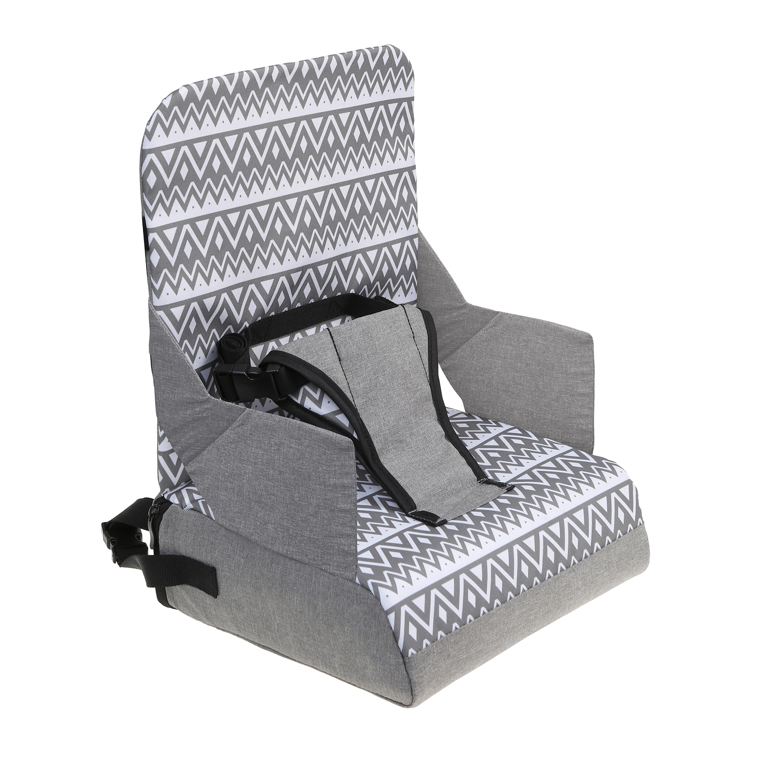 Dreambaby Grab ‘N Go Kids Booster Seat – Portable Travel Toddler High Chair for Dining (6M-3Y) with Storage & Shoulder Strap – Lightweight and Compact - Image 4