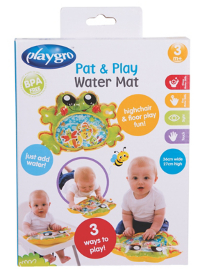 playgro pat and play water mat