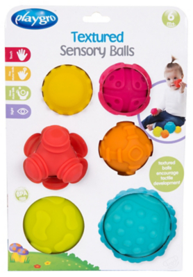 textured sensory balls