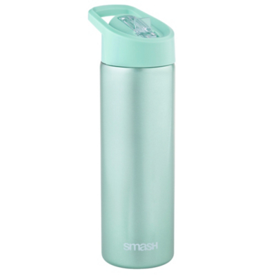 Smash Stainless Steel Bottle Aqua Home at ASDA