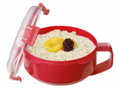 Sistema Red Microwaveable Porridge Bowl Home & Garden at ASDA