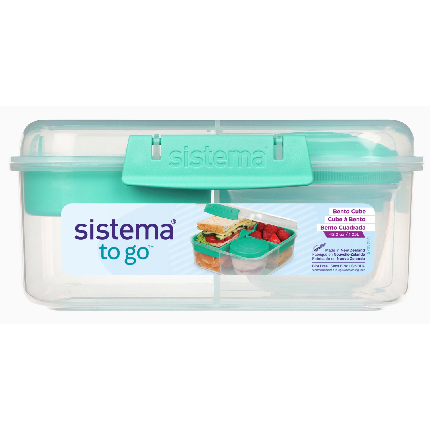 Ben Multi Sistema 1.25L Bento Lunch Box Small