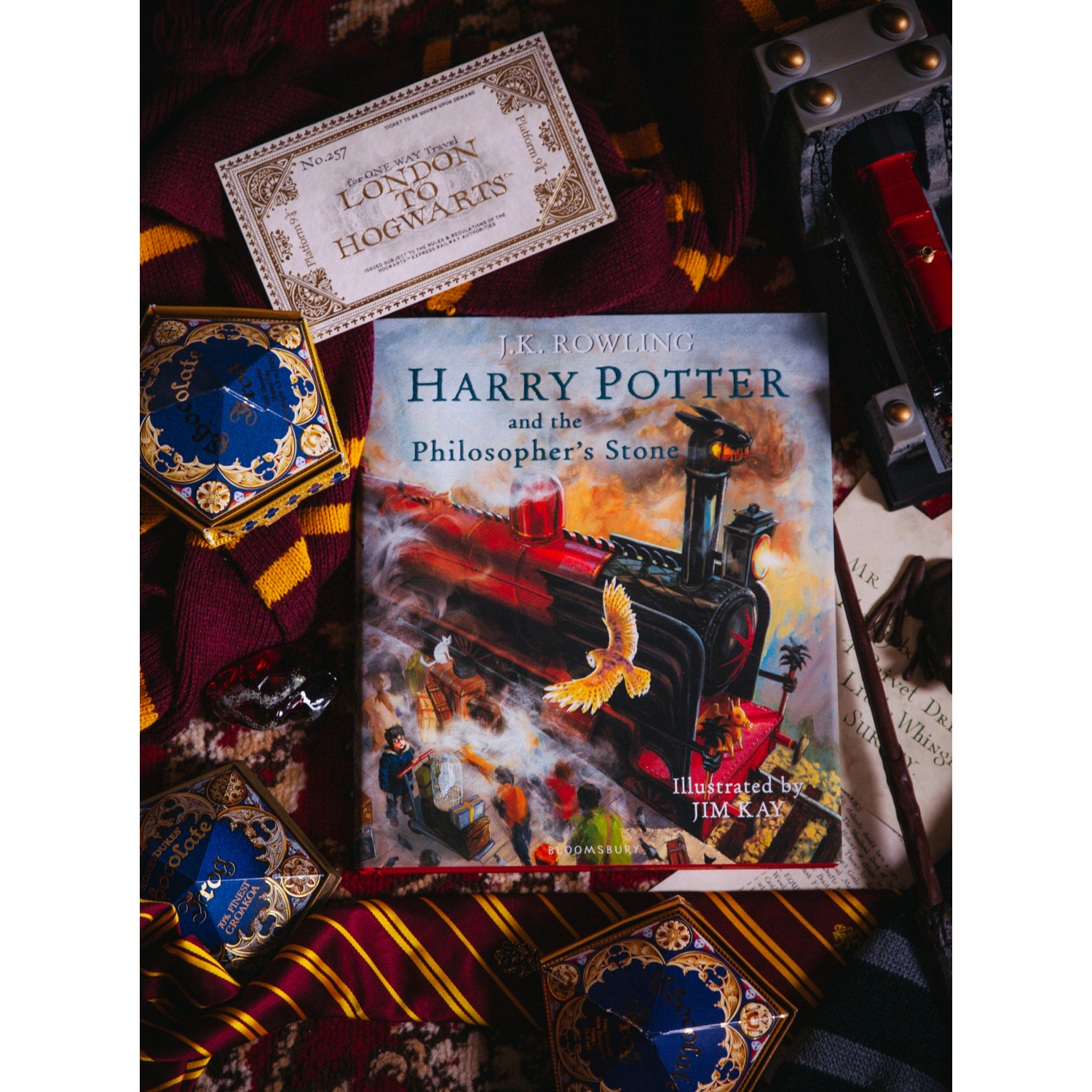 Harry Potter Multi And The Philosopher's Stone Illustrated Hardback