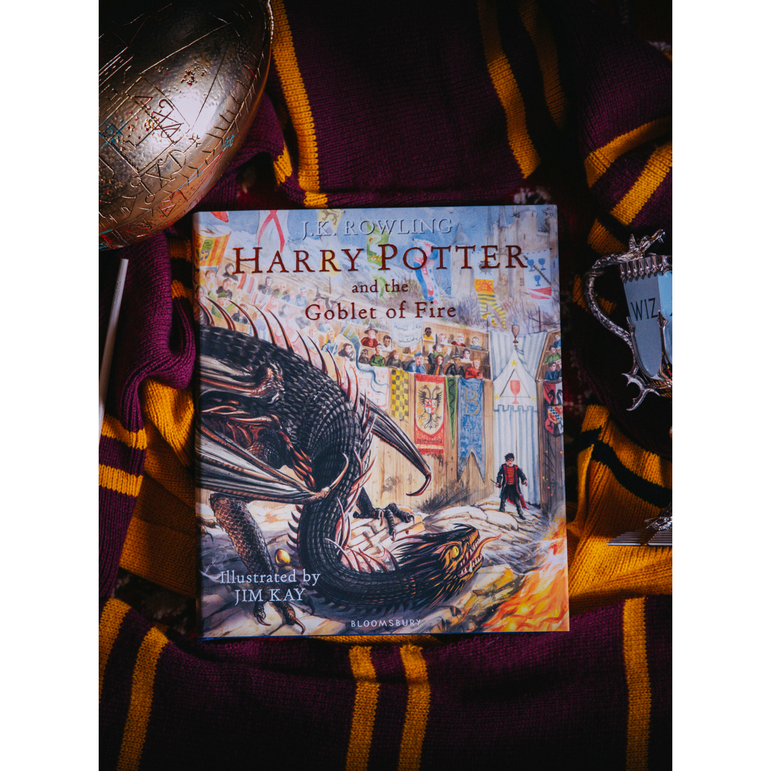 Harry Potter Multi And The Goblet Of Fire Illustrated Hardback