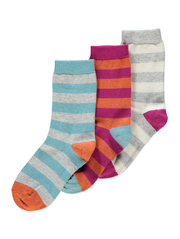 3 Pack Stripe Thermal Socks