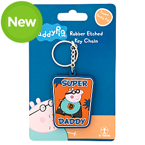 Daddy Pig Keyring