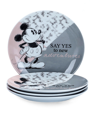 mickey plate set