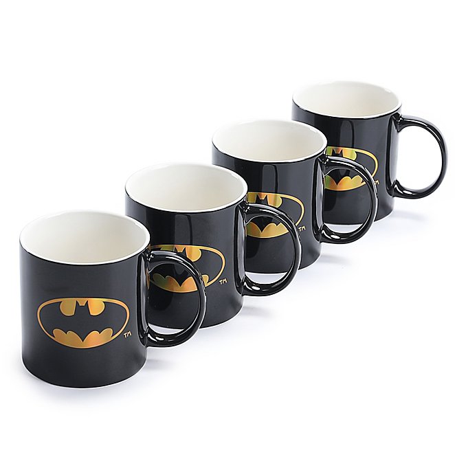 DC Comics Batman Mugs 4-Pack | George at ASDA