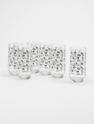 Disney 101 Dalmatians Hiball Glass Set of 6 at ASDA