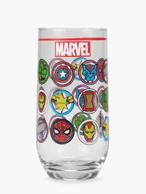 Marvel Hiball Glass Set of 6 at ASDA