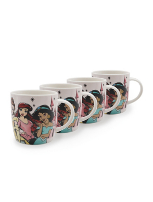 Disney Princess Mug Set of 4 at ASDA