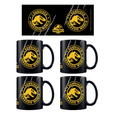 Jurassic Park Mug Bundle Set of 4 at ASDA
