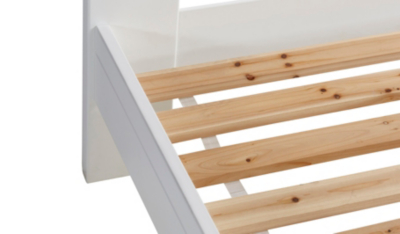 Finley Single Bed White Kids Beds at ASDA