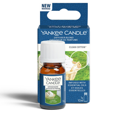 Yankee Candle Ultrasonic Aroma Oil Clean Cotton Set of 2 at ASDA