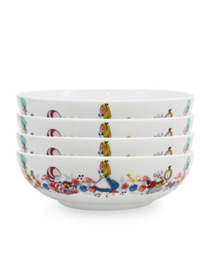 Disney Alice In Wonderland Pasta Bowl Set of 4 at ASDA
