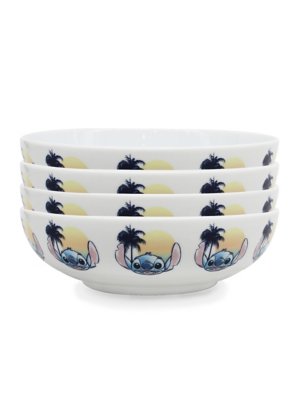 Disney Stitch Pasta Bowl Set of 4 at ASDA