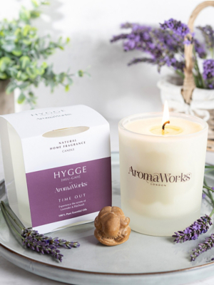 Medium Aroma Works Candle Time Out Set of 2 at ASDA