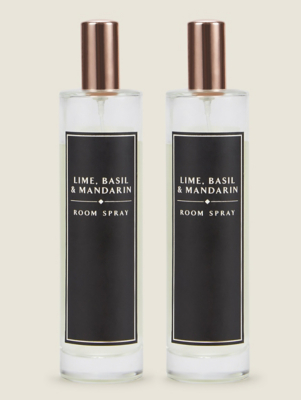 Lime, Basil & Mandarin Classics Room Spray Set of 2 at ASDA