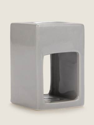 Grey Square Oil Burner Set of 2 at ASDA