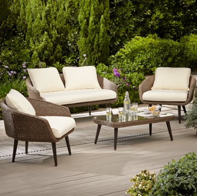 Leighton 4 Piece Sofa Set at ASDA