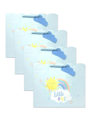 Blue Little One Large Gift Bag Set of 4 at ASDA