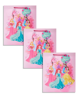 Disney Princess Gift Bag Set of 3 at ASDA