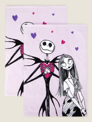 Nightmare Before Christmas Guest Towel Set of 2 at ASDA