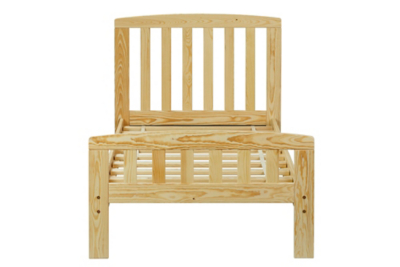 Naturaltoned Rafferty Single Bed at ASDA