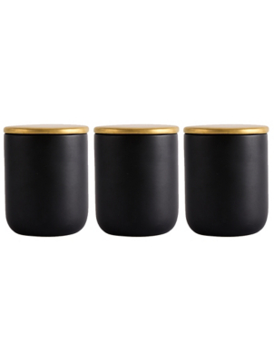 black tea coffee sugar canisters asda