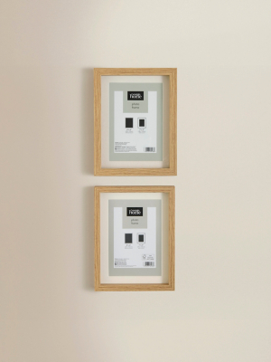 Light Wood Boxed Photo Frame 7x5 Inch 3 Pack at ASDA