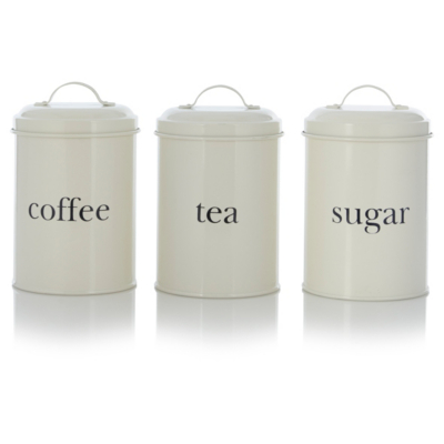 tea coffee and sugar pots