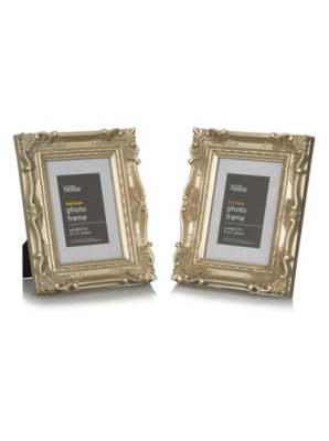 Home Baroque Photo Frame 6 X 4 Inch (2 Pack) Photo Frames