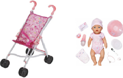 doll pushchair asda