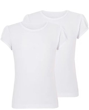 A 2 pack of white t-shirts