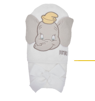 Wrap them up in this Dumbo hooded towel