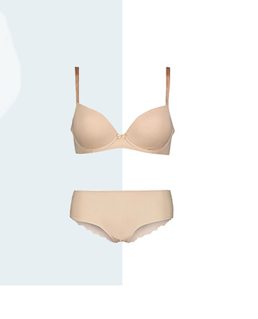 Shop nude bra and knickers