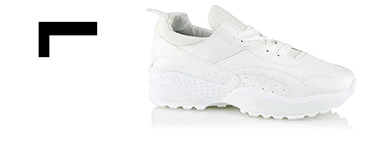 Serving up an equal measure of chic and comfy, these chunky trainers are fabulous for kicking back in at the weekend