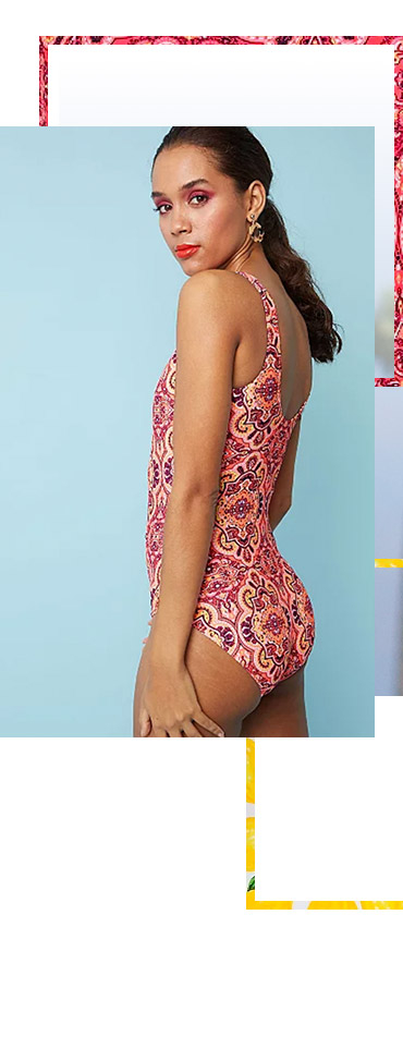 Shop paisley print swimsuit