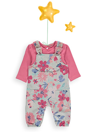 Baby girl hot sale outfits asda