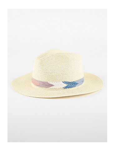 Top off your festival look with a straw hat