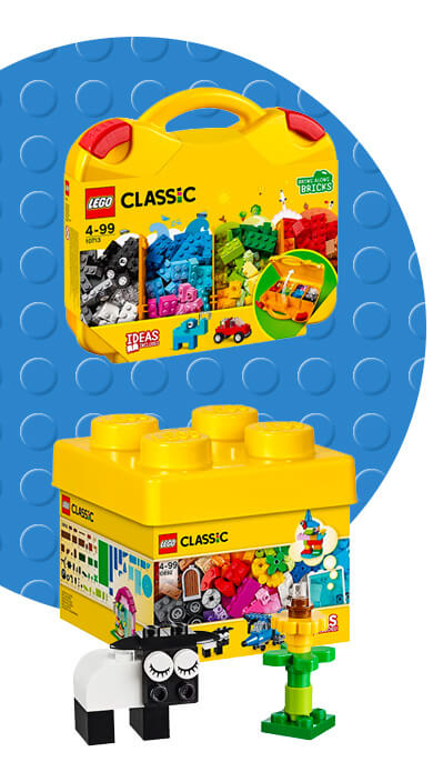 Get brick-building with our LEGO Classic playset