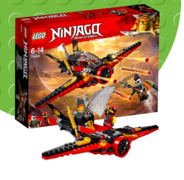 Shop LEGO Ninjago Desinty's Wing playset