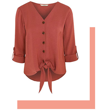 Team yours with a relaxed blouse 